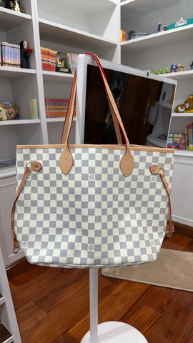 กระเป๋ามือสอง เจ้าของขายเองสภาพดี กระเป๋า Never Full Louis Vuitton เกรดโรงงาน